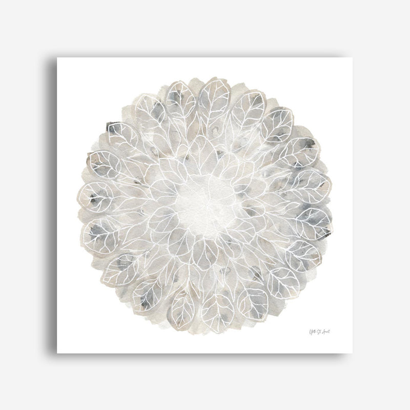 Nature's Pinwheel II (Square) Canvas Print