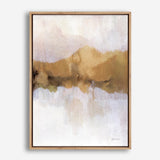 Golden Abstract Canvas Print
