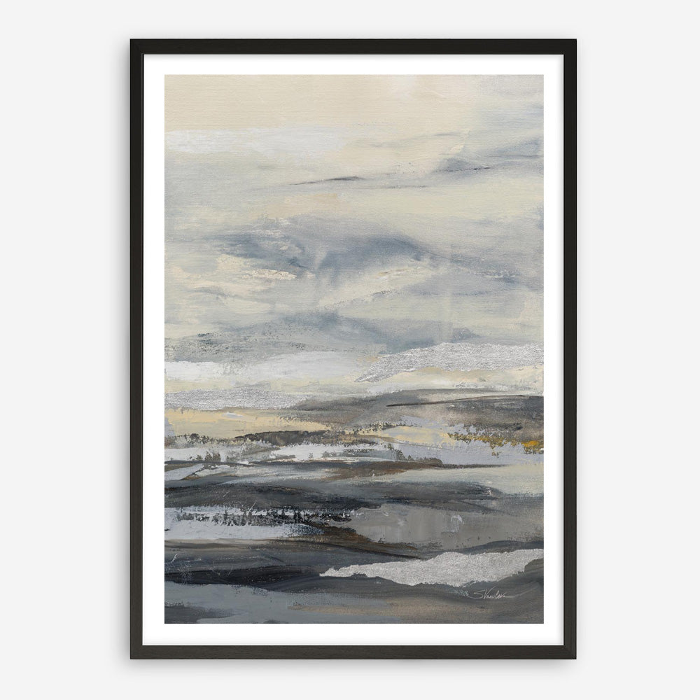 Silver Sand I Art Print