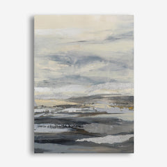 Silver Sand I Canvas Wall Art Print