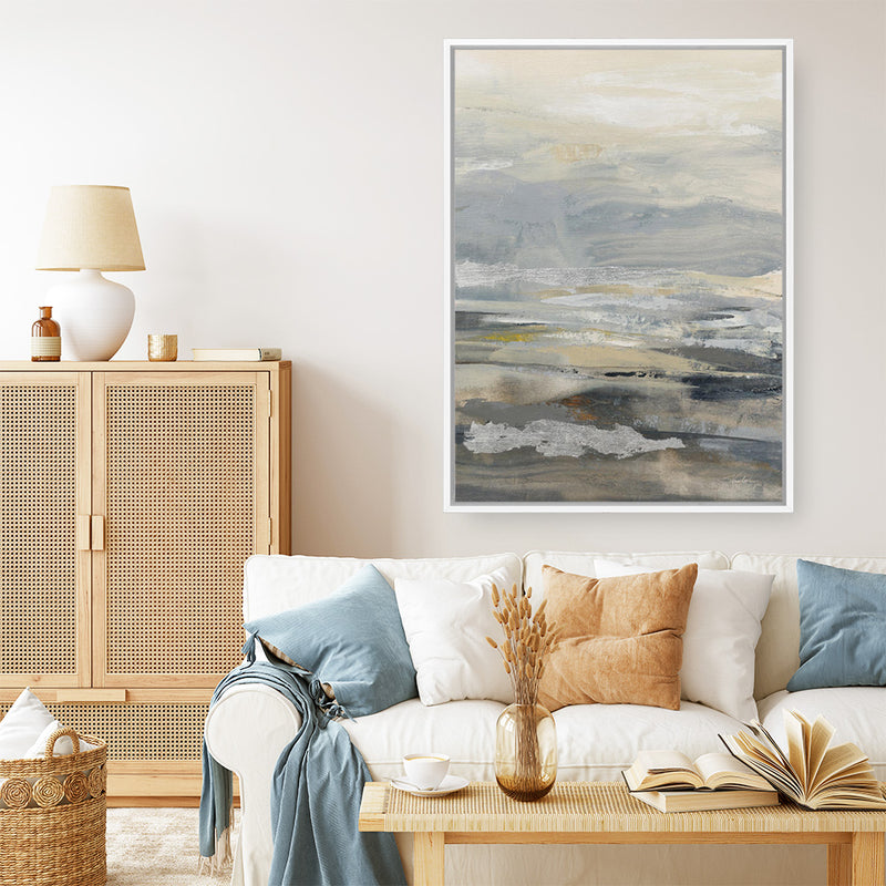 Silver Sand II Canvas Print