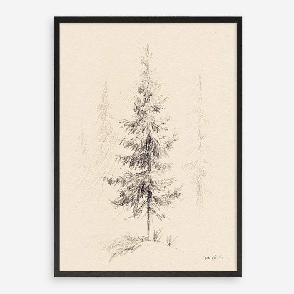 Elegant Pine I Art Print