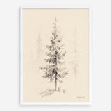 Elegant Pine I Art Print