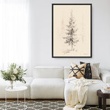 Elegant Pine I Canvas Print