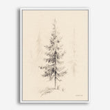 Elegant Pine I Canvas Print