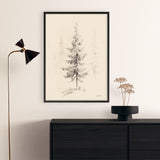 Elegant Pine I Art Print