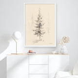 Elegant Pine I Art Print