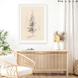 Elegant Pine I Art Print