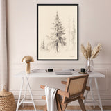 Elegant Pine II Canvas Print