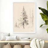 Elegant Pine II Art Print