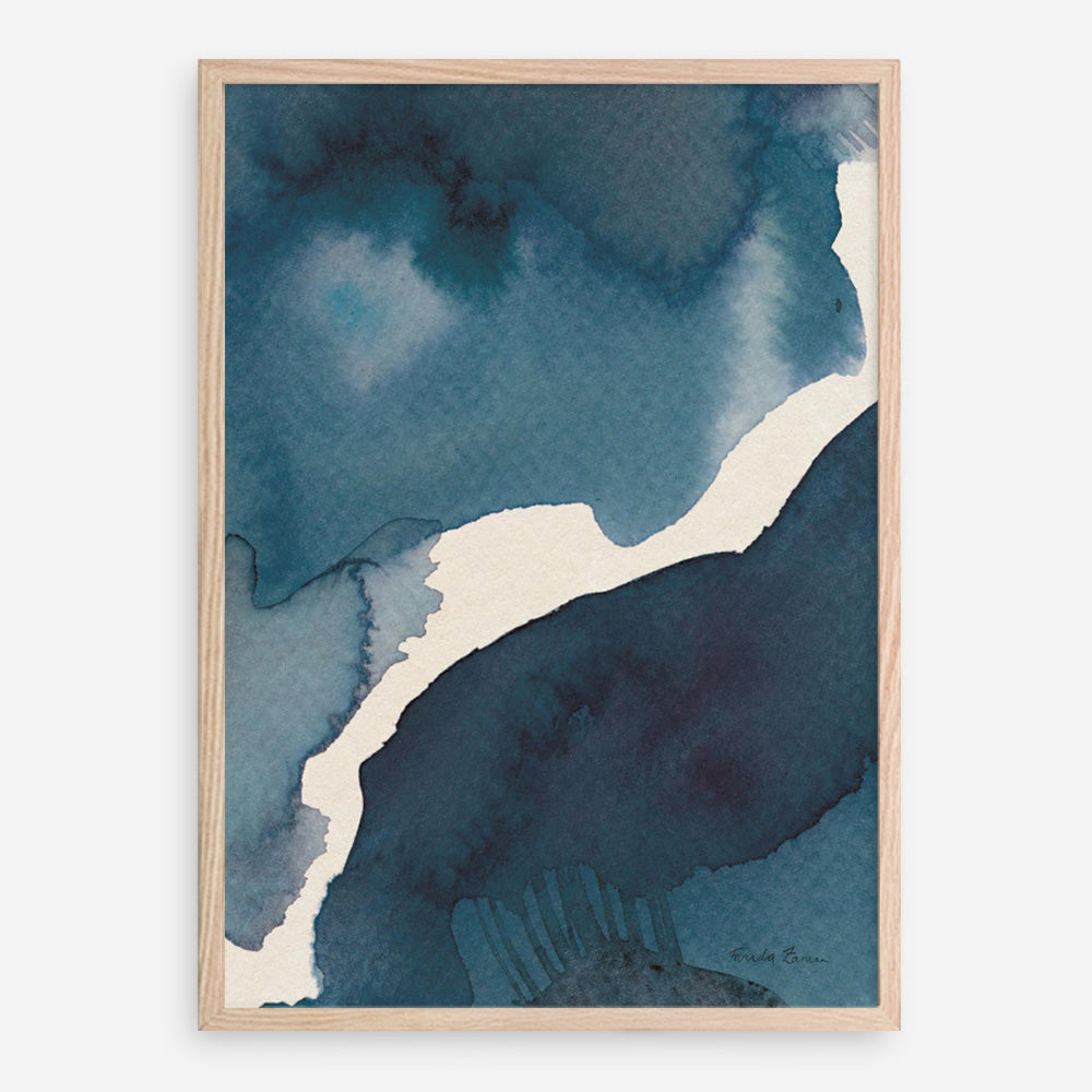 Impact Abstract I Art Print