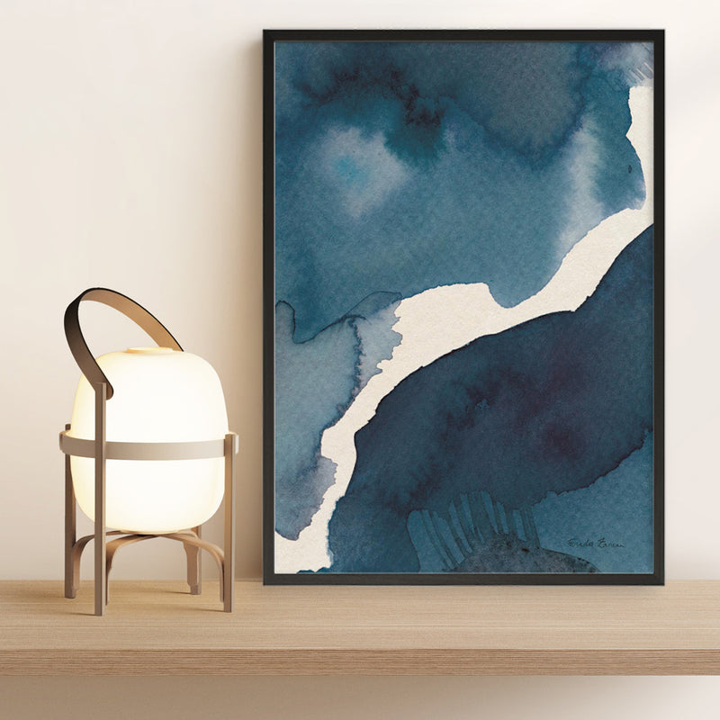 Impact Abstract I Art Print