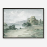 Gentle World II Sage Art Print