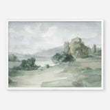 Gentle World II Sage Art Print