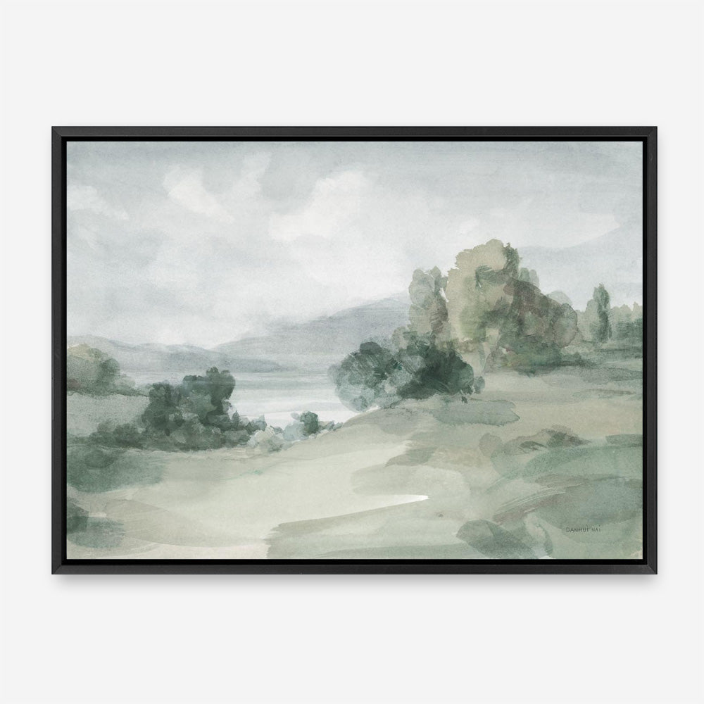 Gentle World II Sage Canvas Print