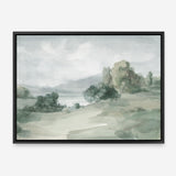 Gentle World II Sage Canvas Print