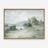 Gentle World II Sage Canvas Print