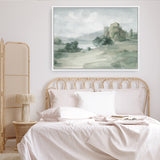 Gentle World II Sage Canvas Print