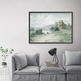 Gentle World II Sage Art Print