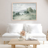 Gentle World II Sage Art Print