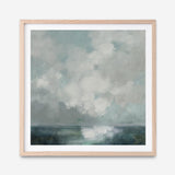 Stormy Cloudscape (Square) Art Print