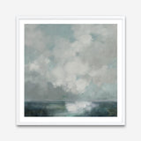 Stormy Cloudscape (Square) Art Print