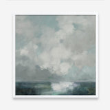 Stormy Cloudscape (Square) Art Print