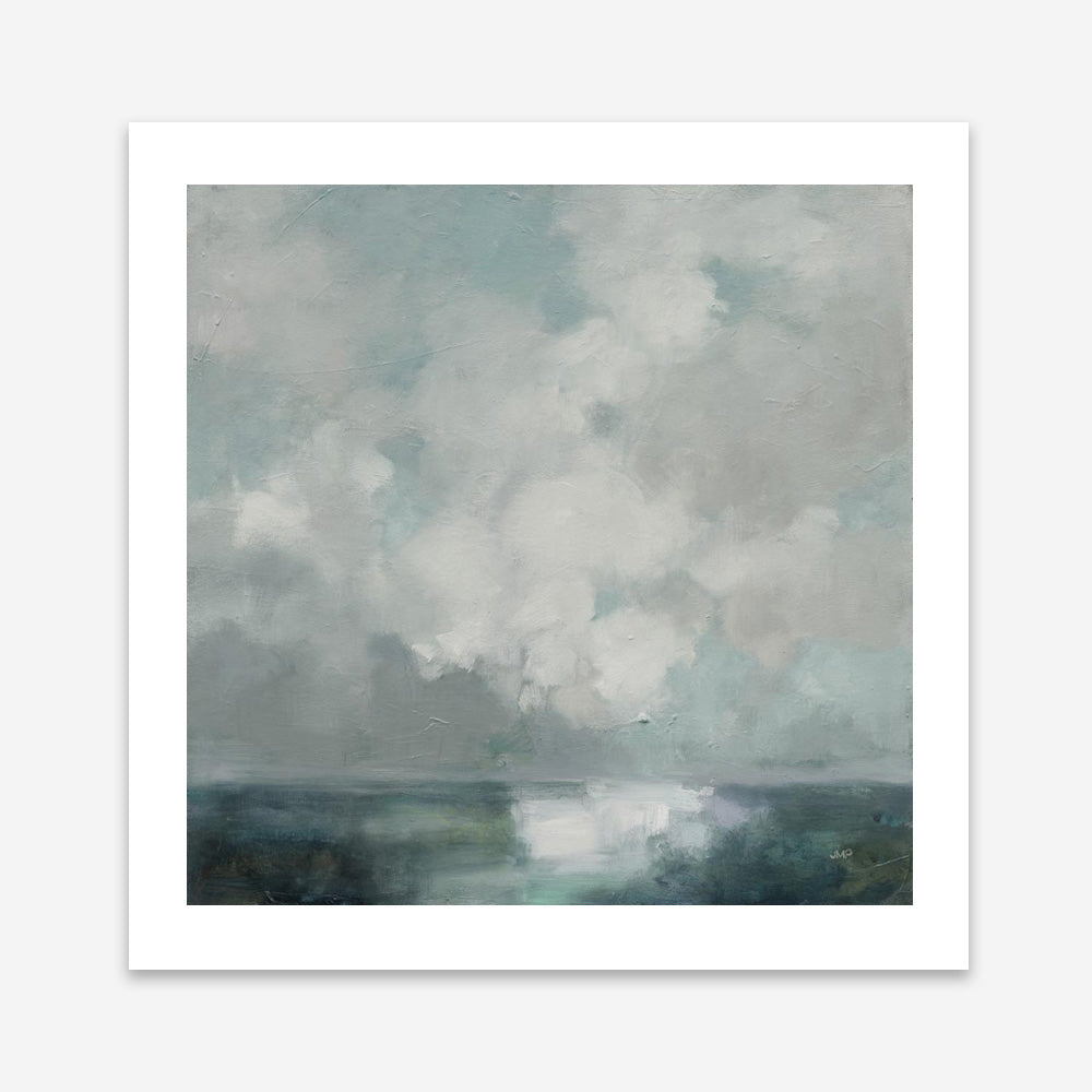 Stormy Cloudscape (Square) Art Print