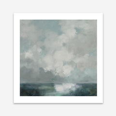 Stormy Cloudscape (Square) Art Print