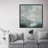 Stormy Cloudscape (Square) Canvas Print