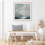 Stormy Cloudscape (Square) Art Print