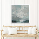 Stormy Cloudscape (Square) Art Print