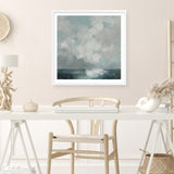Stormy Cloudscape (Square) Art Print