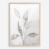 Ethereal Leaves II Art Print