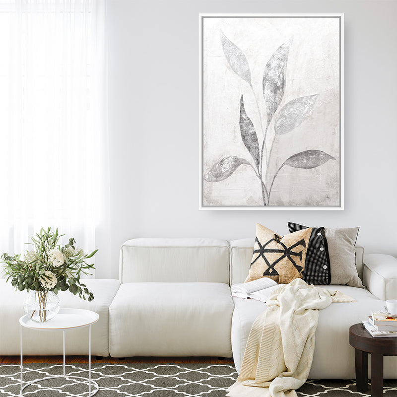 Ethereal Leaves II Canvas Print