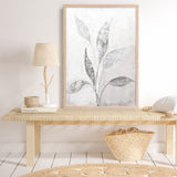 Ethereal Leaves II Art Print