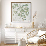 Dancing Shadows (Square) Canvas Print