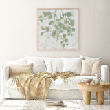 Dancing Shadows (Square) Art Print