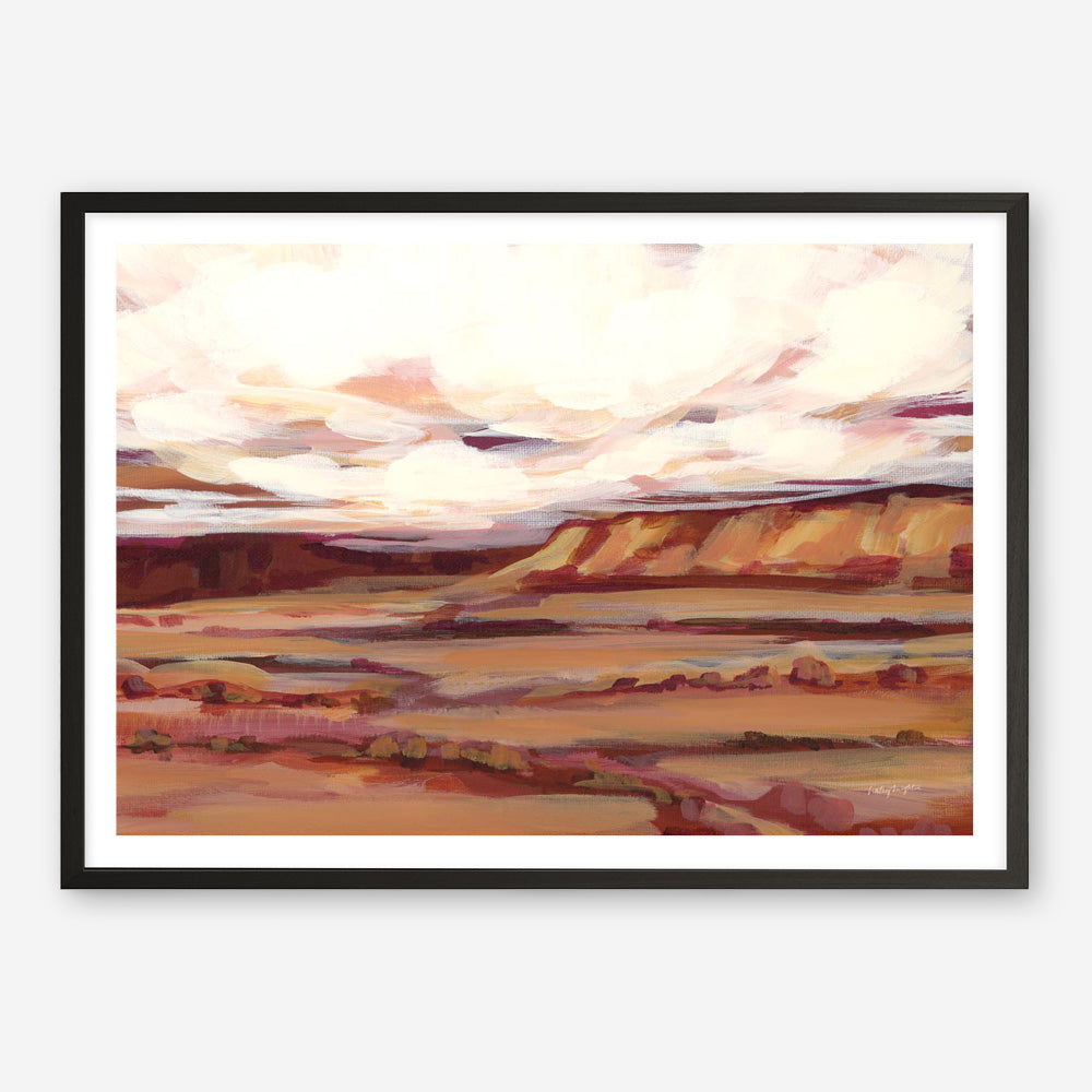 Mauve Mesa I Art Print