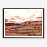 Mauve Mesa I Art Print