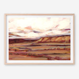 Mauve Mesa I Art Print