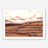 Mauve Mesa I Art Print