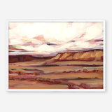 Mauve Mesa I Art Print