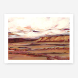 Mauve Mesa I Art Print