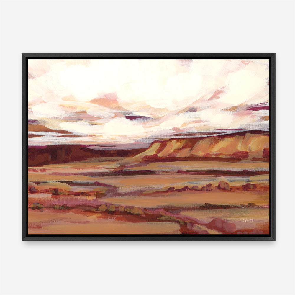 Mauve Mesa I Canvas Print