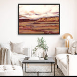 Mauve Mesa I Canvas Print