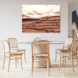 Mauve Mesa I Canvas Print