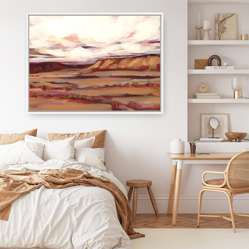 Mauve Mesa I Canvas Print