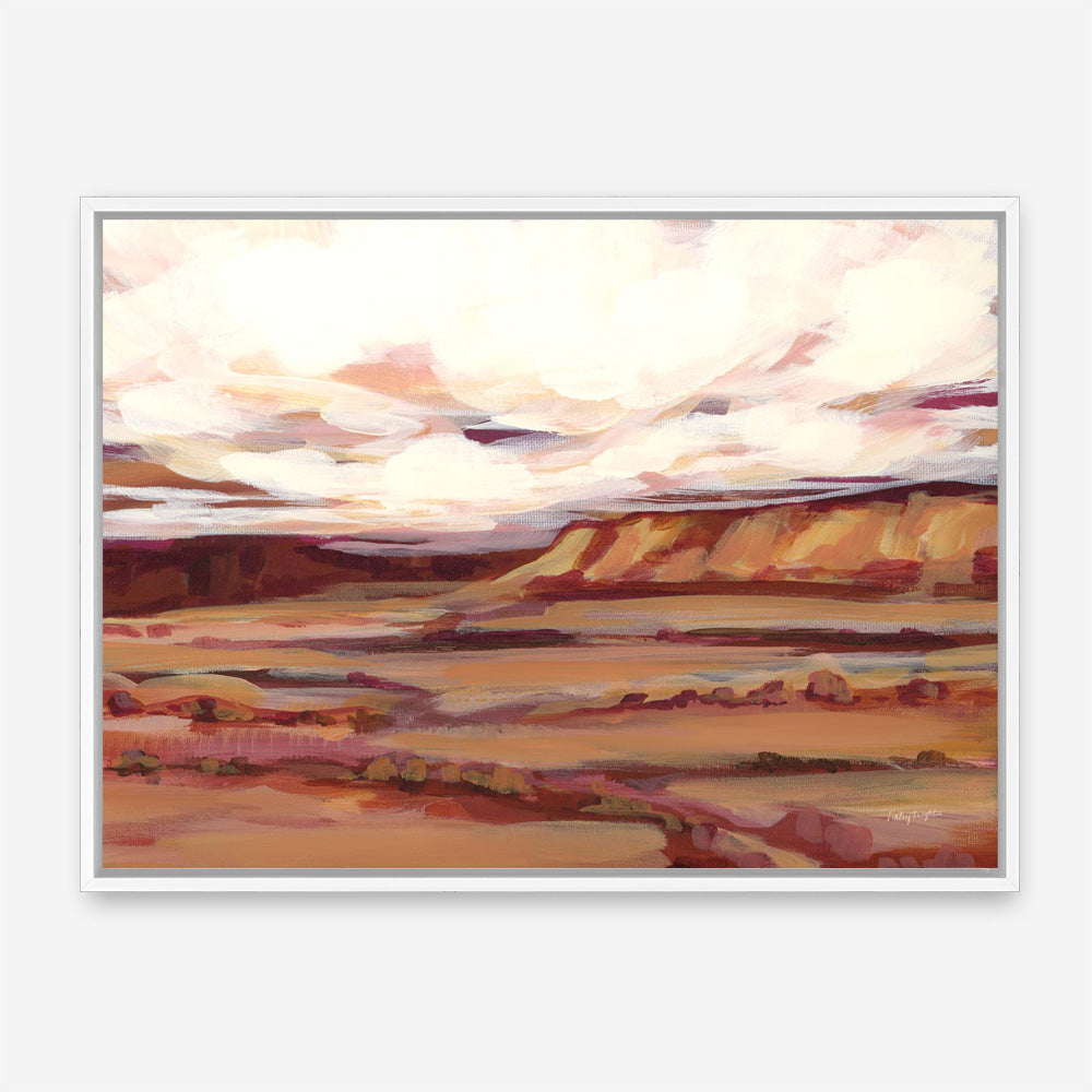 Mauve Mesa I Canvas Print