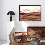 Mauve Mesa I Art Print